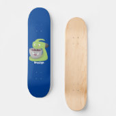 Niedlicher Kuchenmischer Cartoon Skateboard (Vorderseite)