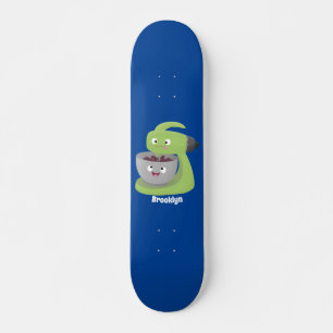 Niedlicher Kuchenmischer Cartoon Skateboard