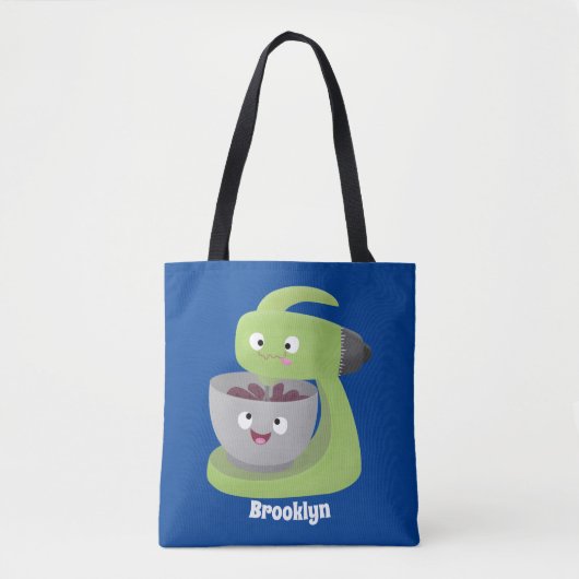 Niedlicher Kuchenmischer Cartoon Tasche (Vorderseite)