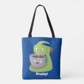Niedlicher Kuchenmischer Cartoon Tasche (Rückseite)