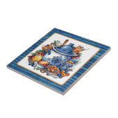 Niedlicher Küchentopf Fliese (Seite)