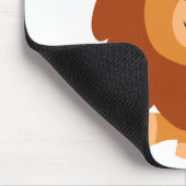 Niedlicher Kuddylle Cartoon Lion Mousepad (Ecke)