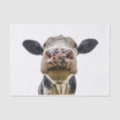 Niedlicher Kuhbetrieb Seidenpapier (Vorderseite)