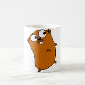 niedlicher kundengerechter Gopher Kaffeetasse (Mittel)