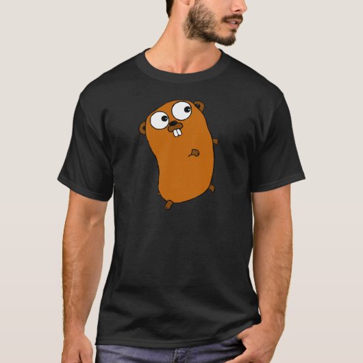 niedlicher kundengerechter Gopher T-Shirt (Vorderseite)