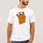 niedlicher kundengerechter Gopher T-Shirt (Vorderseite)