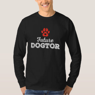 Niedlicher künftiger Hogtor Vet Student Tierarzt D T-Shirt