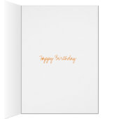 Niedlicher künstlerischer kreativer Geburtstag des (Innen (Rechts))