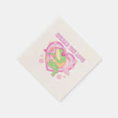 Niedlicher Kupider Frosch - Verbreitung der Liebe Serviette (Ecke)