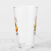 Niedlicher Kürbis Glas (Links)