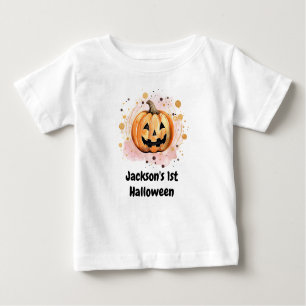 Niedlicher Kürbis Halloween Baby T-shirt