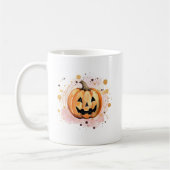 Niedlicher Kürbis Halloween Kaffeetasse (Links)