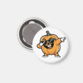 Niedlicher Kürbis Halloween Magnet (Vorderseite/Rückseite)