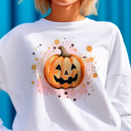 Niedlicher Kürbis Halloween Sweatshirt