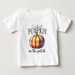 Niedlicher Kürbis in die Patsche - Herbst-T - Shir Baby T-shirt