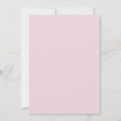 Niedlicher Kürbis ist unterwegs | Halloween-Kinder Einladung (Rückseite)