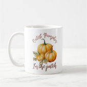 Niedlicher Kürbis Kaffeetasse (Links)