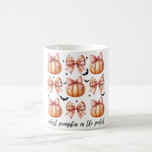 Niedlicher Kürbis Kaffeetasse (Mittel)