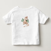 Niedlicher Kürbiskahn Halloween Fantasy Dinosaurie Kleinkind T-shirt (Rückseite)