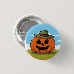 Niedlicher Kürbiskalender Jack Button