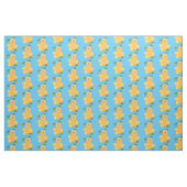 Niedlicher Kürbiskürbis Cartoon Stoff (Fat Quarter (45,7 x 55,9 cm))