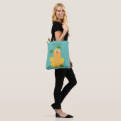 Niedlicher Kürbiskürbis Cartoon Tasche (Am Model)
