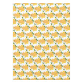 Niedlicher Kürbiskürbis Cartoon Tischdecke (Vorderseite)