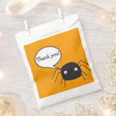 Niedlicher Kürbisorange-Schnürschnabel Geschenktütchen (Ausgeschnitten)