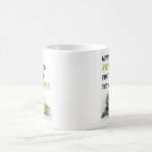 Niedlicher Labrador-Kaffeesüchtiger Kaffeetasse (Mittel)