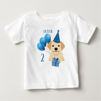 Niedlicher Labrador Retriever Birthday Boy T - Shi Baby T-shirt