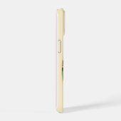 Niedlicher Labrador Retriever Pastell Lines Cotatt iPhone 15 Hülle (Rechte Seite)