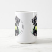 Niedlicher Labrador Retriever Puppy Dog Kaffeetasse (Mittel)