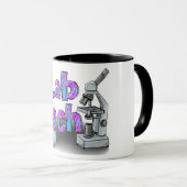 Niedlicher Labrador Tech Tasse (VorderseiteRechts)