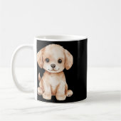 Niedlicher Labrador Welpen Vater Mama Retriever Do Kaffeetasse (Links)