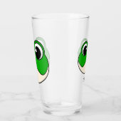 Niedlicher Lächelfrosch Glas (Rechts)