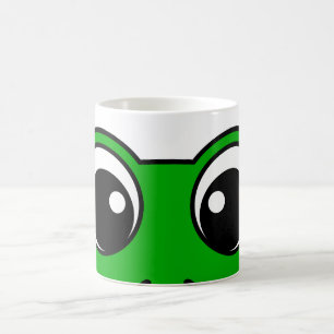 Niedlicher Lächelfrosch Kaffeetasse