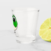 Niedlicher Lächelfrosch Schnapsglas (Rechts)