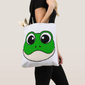 Niedlicher Lächelfrosch Tasche (Von Nahem)