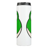 Niedlicher Lächelfrosch Thermosbecher (Rückseite)