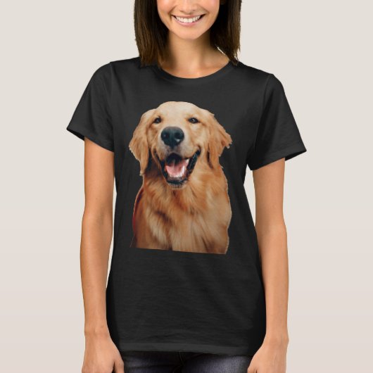 Niedlicher Lächeln Labrador Retriever Dog T-Shirt (Vorderseite)
