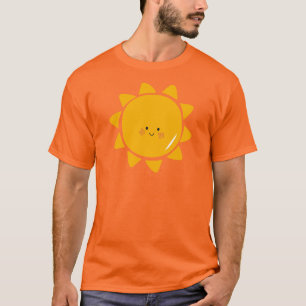 Niedlicher Lächelnder Sonnenschein  T-Shirt