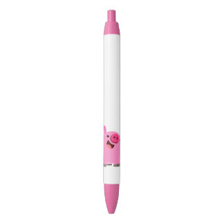 Niedlicher lachender Cartoon-Schwein-Stift Kugelschreiber