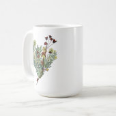 Niedlicher Lady Bug Inspirierend Adventure Quote A Kaffeetasse (Vorderseite Links)