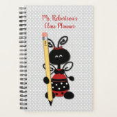 Niedlicher Lady Bug Teacher Daily Planer (Vorderseite)