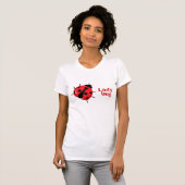 Niedlicher Ladybug Animal Print T - Shirt (Vorne ganz)