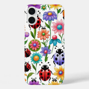Niedlicher Ladybug iPhone 16 Plus Hülle