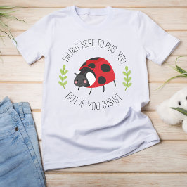 Niedlicher Ladybug Graphic Kids T - Shirt