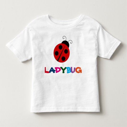 Niedlicher Ladybug Sommerspass Kleinkind T - Shirt (Vorderseite)