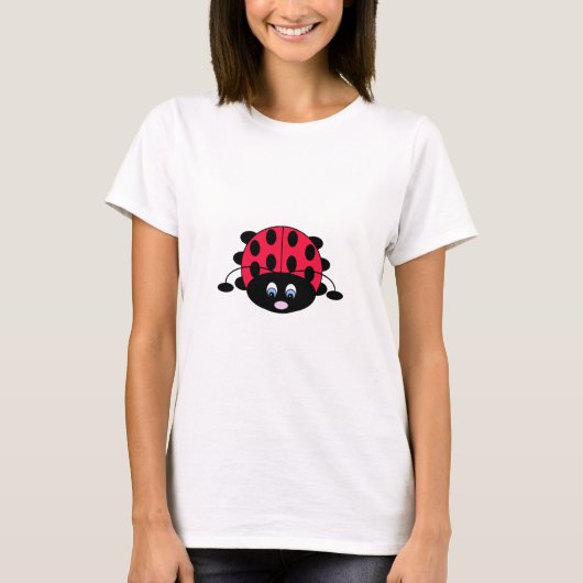 Niedlicher Ladybug-T - Shirt (Vorderseite)