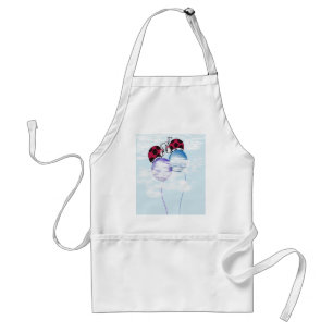 Niedlicher Ladybug und farbenfrohe Balloons Cartoo Schürze